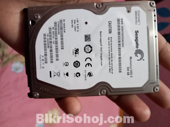 Seagate Harddisk 500 Gb